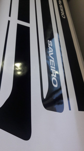 Adhesivos Laterales Vw Saveiro - Vinilo Oracal 651 - Plotter 1