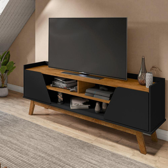 Rack Turim Preto Fosco Nature 2075886 Bechara 1