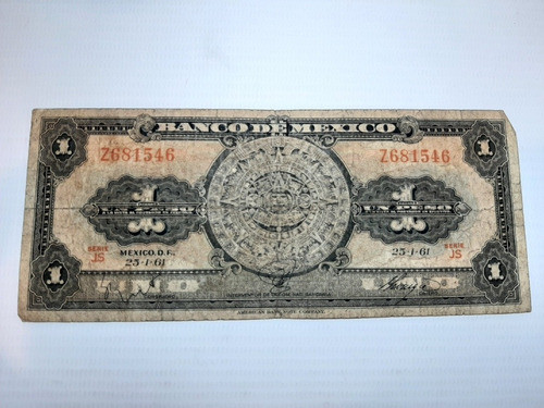 Billetes De México Lote X 4 Ro 1409 1