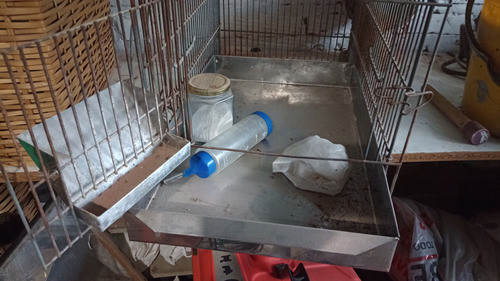 Jaula Cobayo Chinchilla Topo Conejo Aluminio Y Bebedero 1