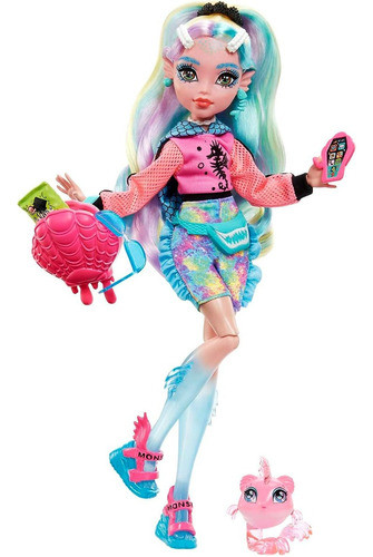 Monster High Muñeca Lagoona Blue Y Mascota Teletiendauy 0