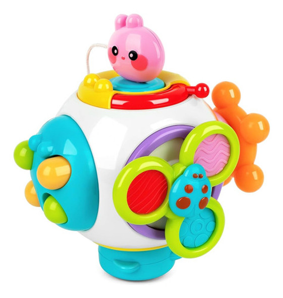 Vanmor Busy Cube Para Niños, Bebé Sensorial Ocupado Tablero 0