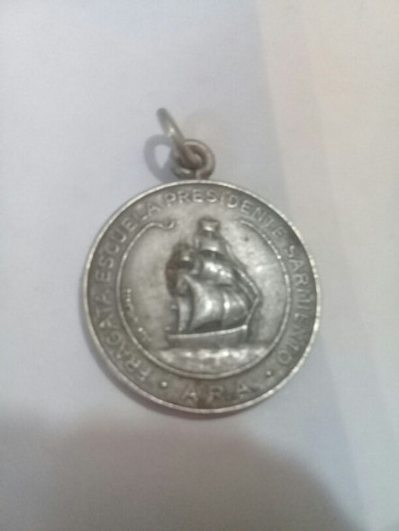 Medalla Naval Circa 1929 Fragata Sarmiento 1