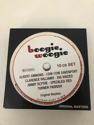 Box Cd Boogie Woogie - 10 Cds (importado) 0