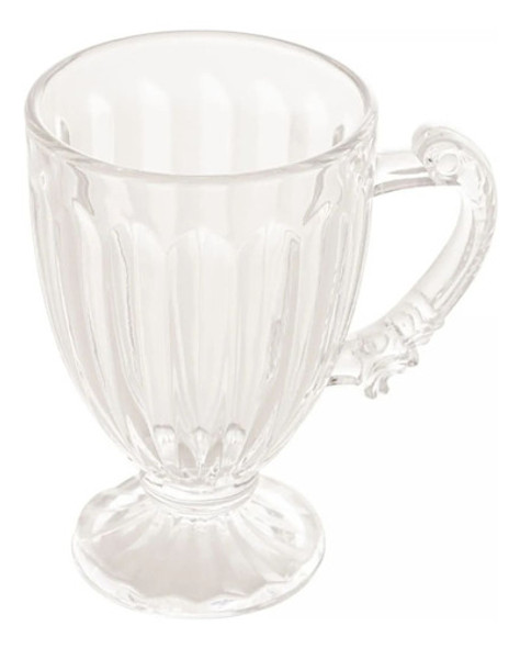 Xícara Taça Cappuccino Café Chocolate Cristal Imperial 200ml 0 Xícara Taça Cappuccino Café Chocolate Cristal Imperial 200ml 0
