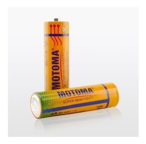 Pila Carbono Zinc Aa Motoma Pack X 2 Unids. $ 0