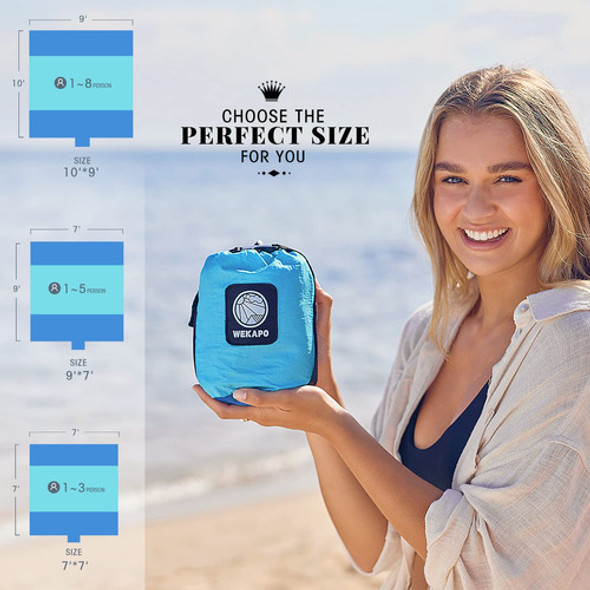 Manta Playa O Césped 210x210 Cm Estacas 4 Bolsillos. Liviana 1 Manta Playa O Césped 210x210 Cm Estacas 4 Bolsillos. Liviana 1