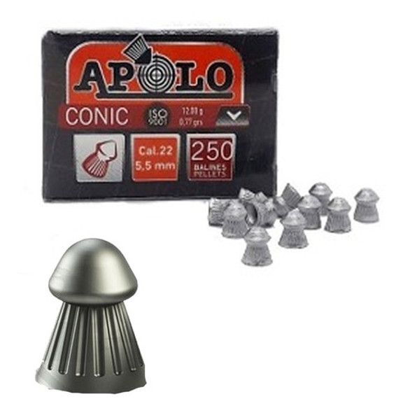Balines Copita Apolo 250 Unidades Nacionales 0