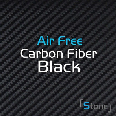 24  X 59  Diy 3d Negro Fibra De Carbono Wrap Hoja Rodillo Pe 0