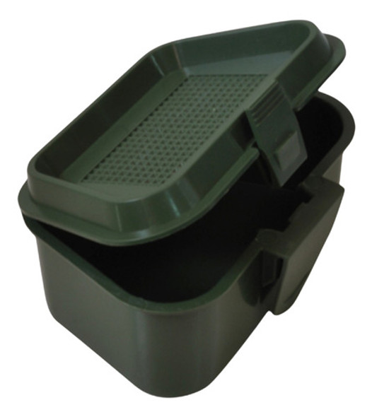 Caja Lombricera Lombricero Porta Carnada Para Lombrices 0