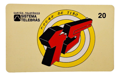 Ct14= Cartao Telebras Clube Tiro Novo = Desc,5.00 Ver Abaixo 0