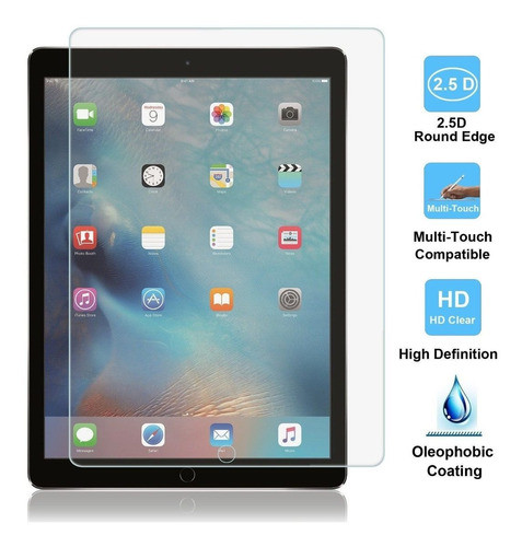 Apple iPad Pro 12,9' Hd Claro Real Templado Vidrio Protector 1