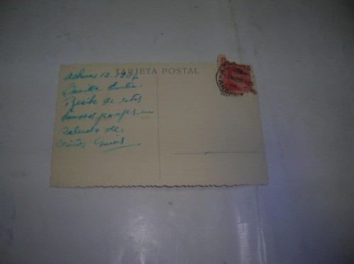 Foto Postal Estampilla 1936 Vivienda Serrana Achiras La Dota 1