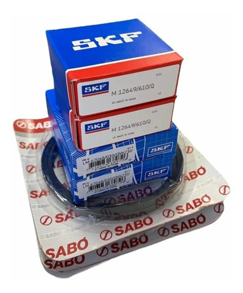 Kit X2 Rulemanes Ruedas Delantera S10 Blazer 4x2 1995/11 Skf 0