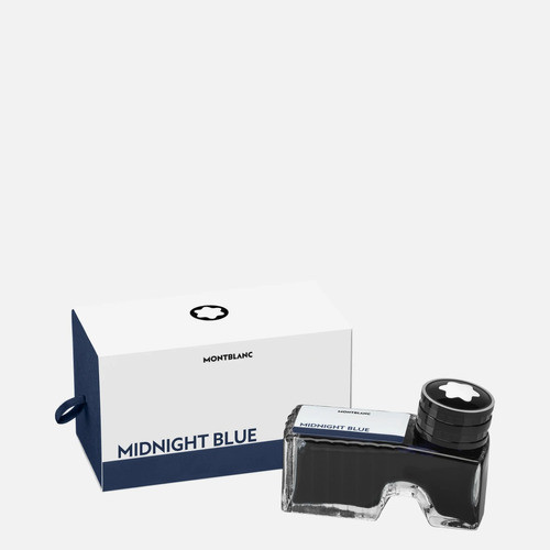 Tinta Caneta Montblanc Midnight Blue Azul Escuro 60 Ml. 0