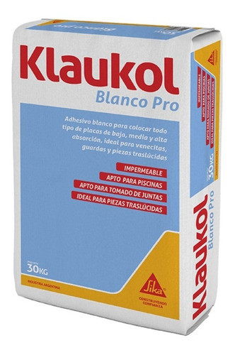 Klaukol Blanco Pro X 30 Kg 0