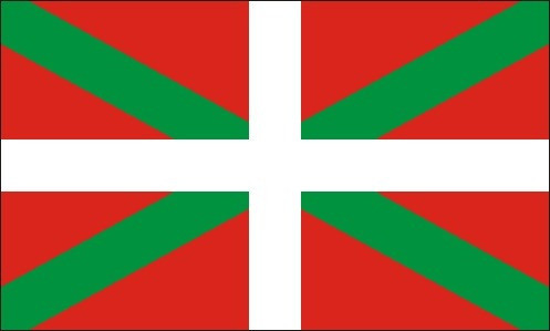 Bandera País Vasco Euzkadi Ikurriña 70 X 120cm Oficial 0