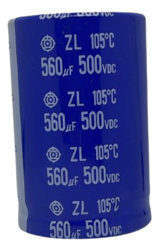 Capacitor Electrolítico Blindado 560mf X 500v  105º 0