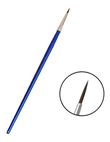 3 X Pincel Liner Decoracao De Unhas Super Finos 1