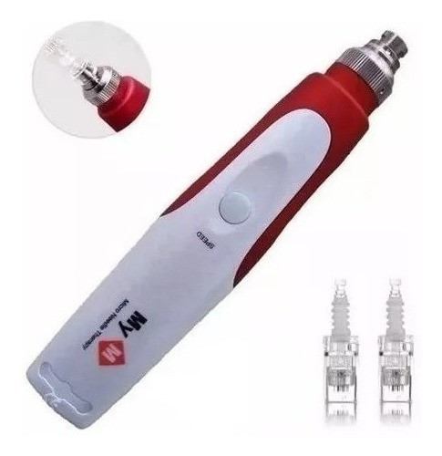 Caneta Dermapen + 2 Agulhas 36 E 12 Movimento Sobe E Desce 1