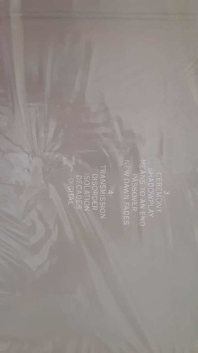 Lp Joy División ( Still) 1981  Made In Brasil 1