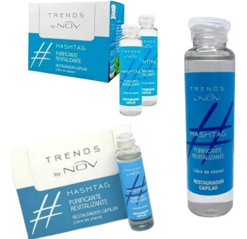 Ampolla Restauradora Trends Hashtag Nov 15ml Lefemme 0