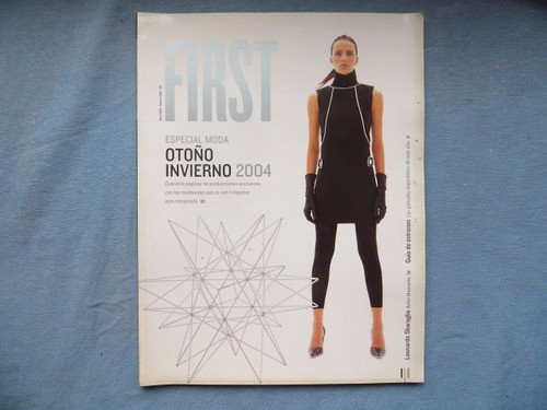 Revista First Abr 2004 Leo Sbaraglia Adrian Iaies Trosman 0