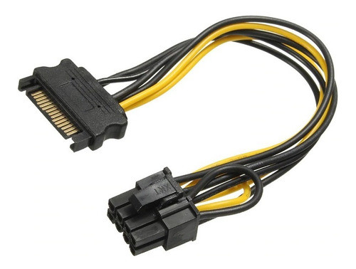 Adaptador Sata A Pcie 8 Ó 6 Pin Para Tarjeta Video Pc Fuente 0