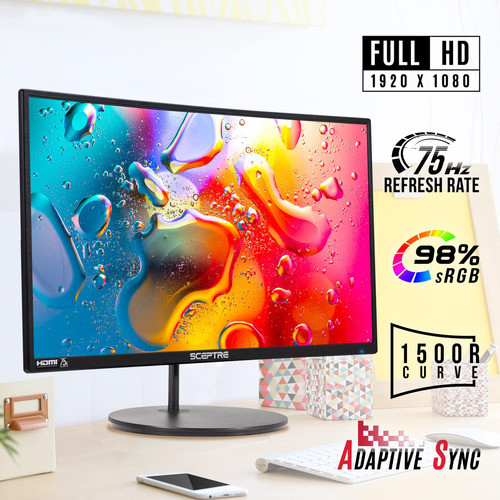 Sceptre Curved 75hz Gaming Led Monitor Full Hd 1080p Hdmi V 1