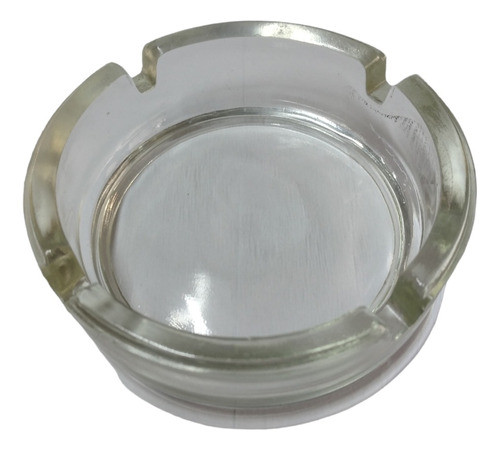 Cenicero Cristal Sm Vidrio Cristal Redondo De Mesa 10,5 Cm 0