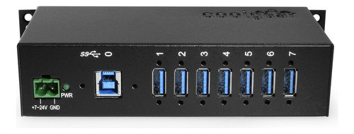 Coolgear Hub Usb 3.2 Gen 1 De 7 Puertos Con Proteccin Contra 0