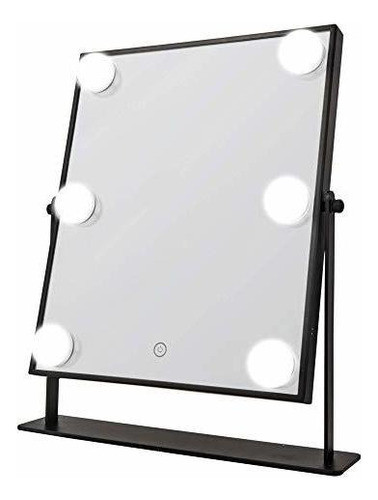 Danielle Led Hollywood Mirror- 6 Luces Led Superbrillantes, 0