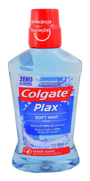 Colgate Plax Soft Mint 500 Ml 0 Colgate Plax Soft Mint 500 Ml 0