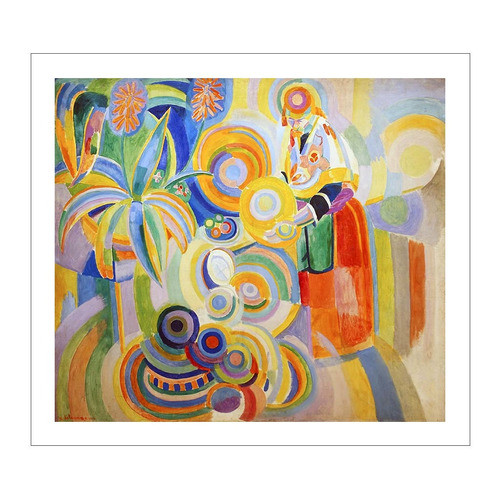 Lamina Fine Art Mujer Portuguesa Delaunay 60x66 Myc 0