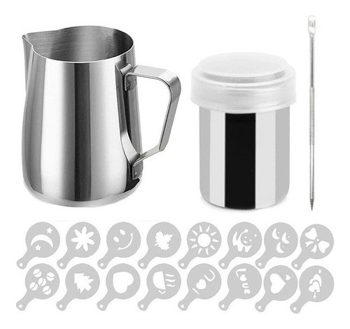 . Diy Café Latte Art Molde Cappuccino Barista Ferramenta 0