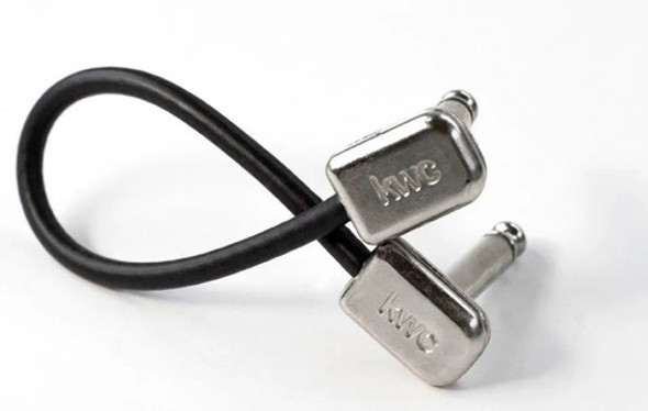 Cable Kw Iron 391 Interpedal  Ficha Chata ,flat .15 Cm Cobre 0 Cable Kw Iron 391 Interpedal  Ficha Chata ,flat .15 Cm Cobre 0