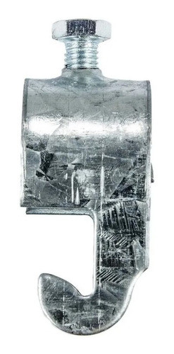 Grampa Chapa Tipo Olmar 3pg  75mm Zincada Para Caños X10unid 0