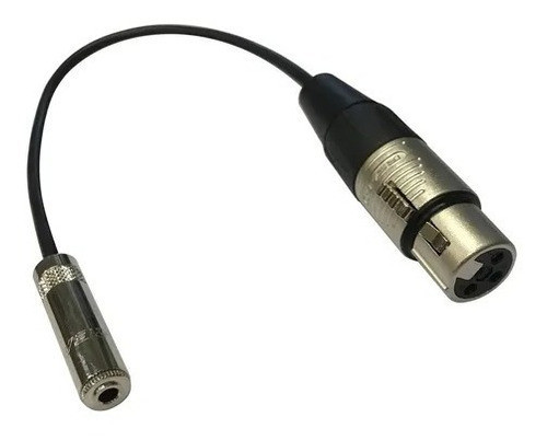 Cabo Adaptador P2 Fêmea - Xlr Fêmea Rean By Neutrik 25cm 0