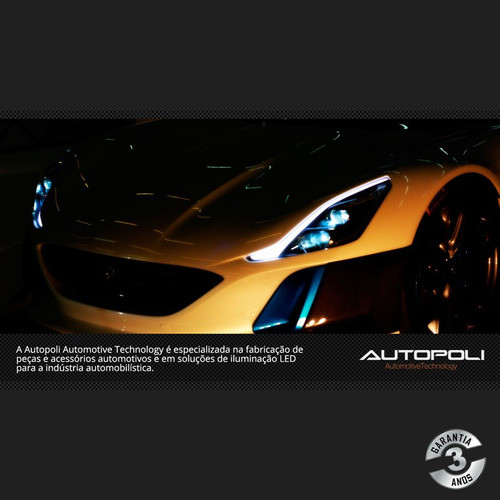 Lanterna Giro Flex 12v 24v 54 Leds Âmbar Universal 1