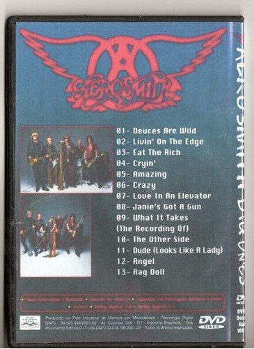 Aerosmith - Big Ones You Can Look At Dvd 1