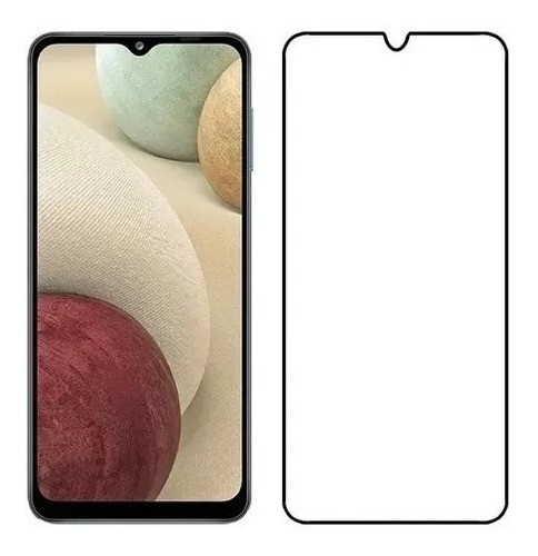 Vidrio Templado Glass Completo Para Samsung A12 A02 A02s 0