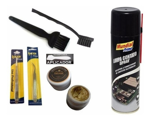 Kit Pasta Térmica Gold E Ferramentas,  Xbox, Notebook, Ps3 0