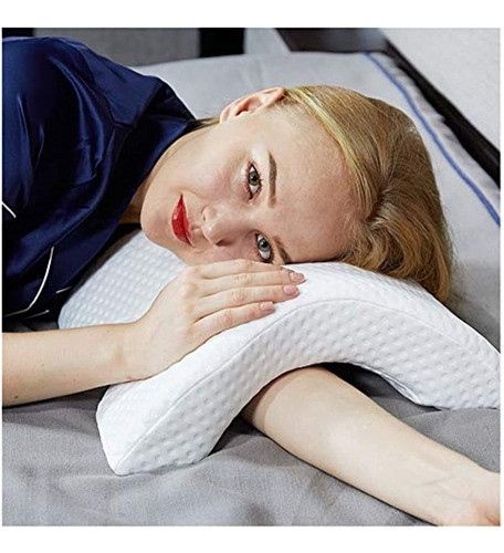 Almohada De Espuma Viscoelástica Con Orificio Para El Brazo, 0