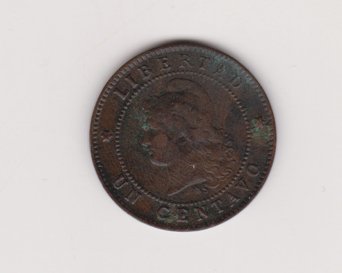 Moneda Argentina 1 Ctv Año 1890 Excelnte 1