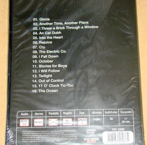 U2 Live In Berlin Dvd Nuevo Sellado / Kktus 1