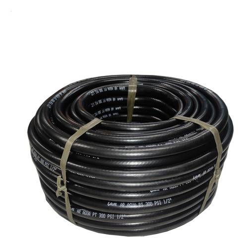 Mangueira Compressor Emborrachada Com Trama 1/2 300psi -15m 0