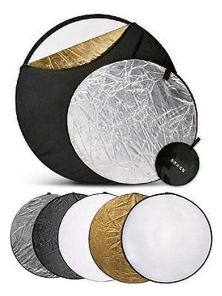5 En 1 24  Reflector Plegable Fotografía Luz 60cm 1