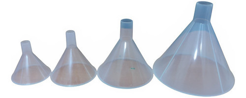 Embudo Plástico Para Polvo De 150mm Ø - Tallo Ø25mm 1