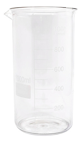Becker De Vidro Graduado Forma Alta (berzelius) 1000ml 1