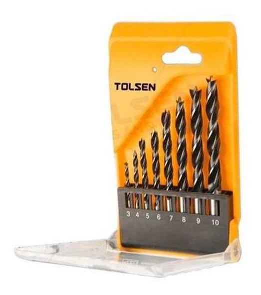 Mechas Para Madera 3 Puntas Tolsen 8pz. 75626 G P 0